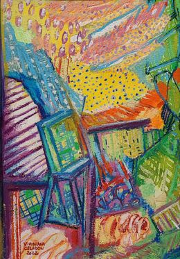 Gemälde, L'Atelier, Viridiana Célandon
