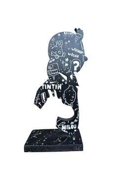 Sculpture, Tintin Pop, Ravi