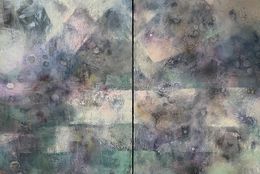 Painting, Diptych. Morning in the mountains, Nadezda Stupina