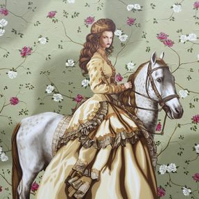 Gemälde, An Elegant Equestrienne II, Carlos Gamez de Francisco