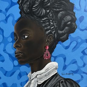 Peinture, Black Heritage 2, Oluwafemi Akanmu