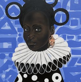 Peinture, Black Heritage 4, Oluwafemi Akanmu