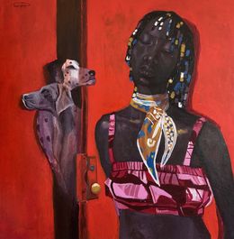 Painting, Soundless Echoes, Aba Linus
