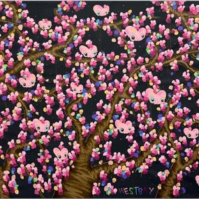 Painting, Midnight in Hiroshima, John Westbay