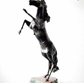 Sculpture, Lady - horse metamorphosys, Lyubka Kyrilova