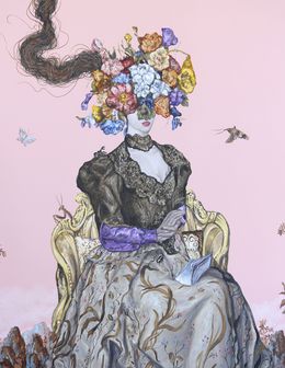 Gemälde, Meditation Practice IV, Carlos Gamez de Francisco