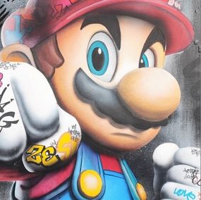 Gemälde, Be free mario, Flu