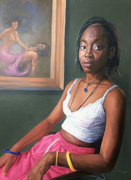 Gemälde, Her Silent Story, Sayeed Momoh