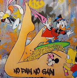 Peinture, No pain no gain, Sophie So Moon