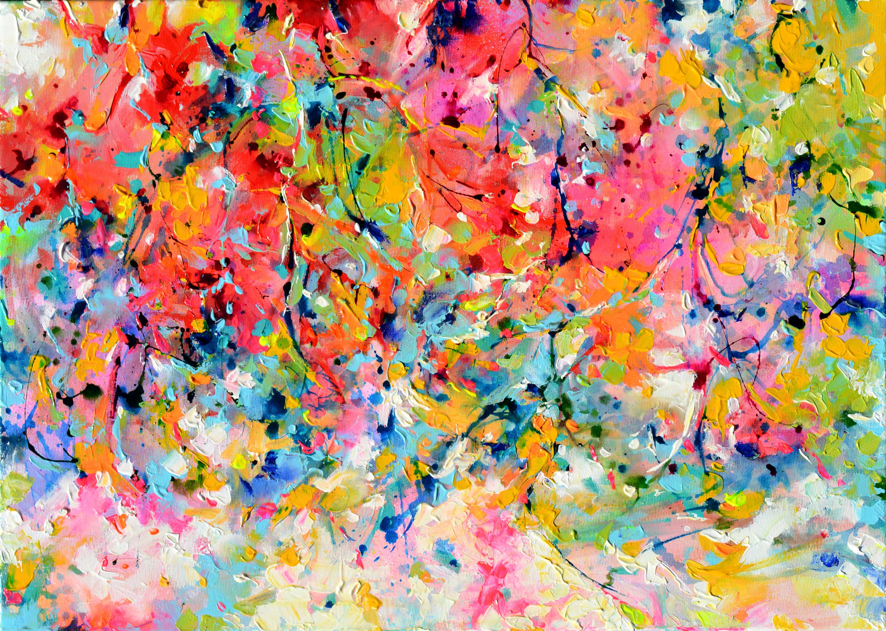 Soos Roxana, Abstract Autumn Garden Soos Roxana, Abstract Autumn Garden
