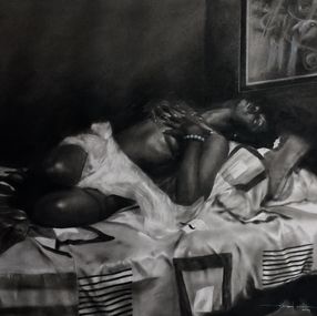 Fine Art Drawings, Dénudée (Unclad), Sayeed Momoh