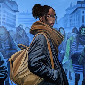 Gemälde, Now That We Are Here, Samson Adetunji