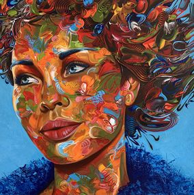 Gemälde, Soul searcher, Esther Barend