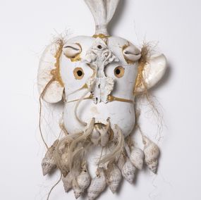 Sculpture, 5- Masque à l'os, Joseph Kurhajec