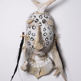 Sculpture, 14- Spirit Mask, Joseph Kurhajec