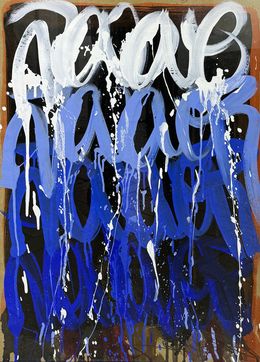Peinture, Bleu, Untitled (14), JonOne