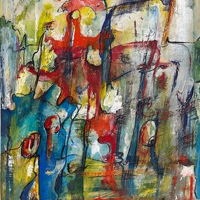 Gemälde, Dancing in the Rain, Kajazun (Kajo) Avetisyan