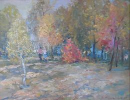 Painting, Golden autumn, Mishurovsky Victor