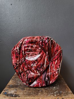 Sculpture, Rosa blanca rosa roja, Tamara Velasco