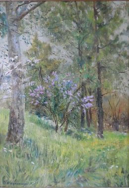 Painting, May rain in the Carpathians, Mishurovsky Victor