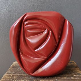 Sculpture, Rosa blanca rosa roja, Tamara Velasco