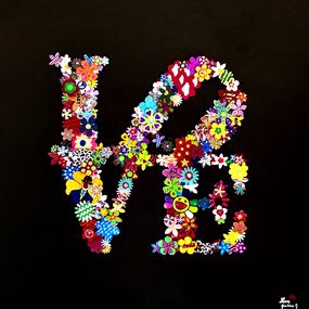Gemälde, Love - Flowers, Géraldine G.