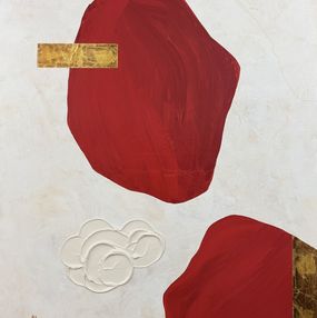 Painting, Au dessus des nuages I, Aude Herlédan