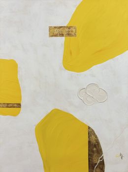 Painting, Au dessus des nuages III, Aude Herlédan