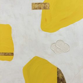 Peinture, Au dessus des nuages III, Aude Herlédan