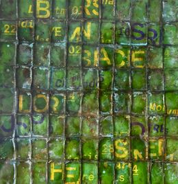 Gemälde, Récurence / Vert, Nicolas Maalouly