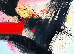 Painting, Traces et signes illumination, Sounya Whang