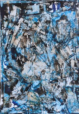 Peinture, Sans titre, Georges Partan