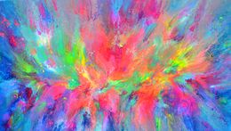 Painting, Flowing Energy 4, Tiberiu Soos