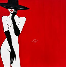 Painting, Lady Modesty, Kristina Mallen