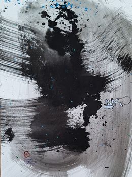 Painting, Pêcheur de rêve 40, Sounya Whang