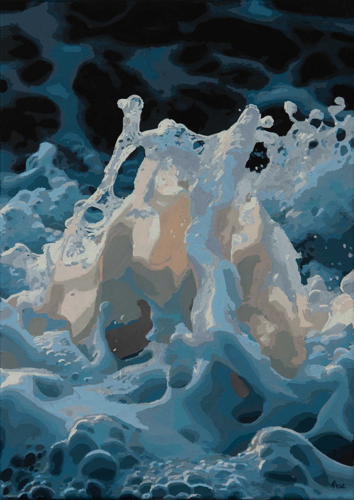 Marco Barberio, Wave and foam Marco Barberio, Wave and foam