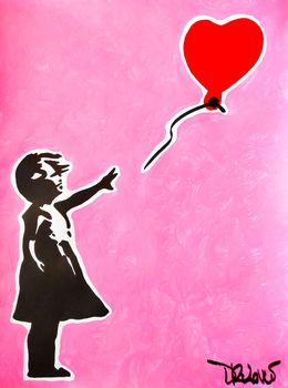 Peinture, Love (a tribute to Banksy), Dr. Love