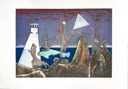 Drucke, L'Arc Obscure des Heures : 4 AM, Roberto Matta