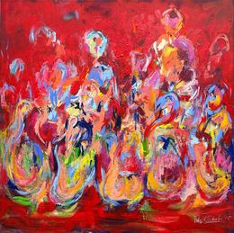 Painting, Versammlung, Nicole Leidenfrost