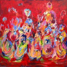 Painting, Versammlung, Nicole Leidenfrost