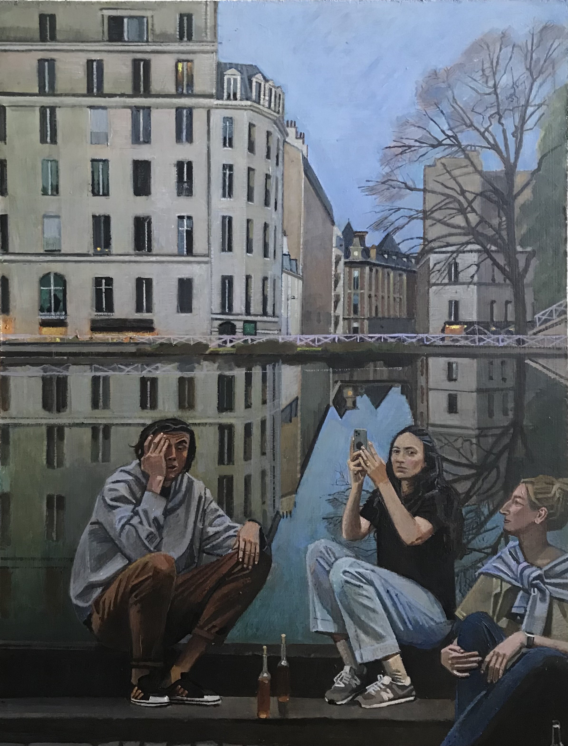 Ivan Afronskiy, Canal Saint-Martin Ivan Afronskiy, Canal Saint-Martin