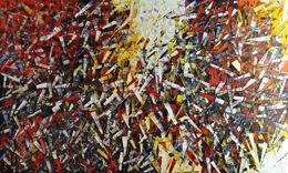 Gemälde, Peinture 06-2024-26, Alain Bécanne