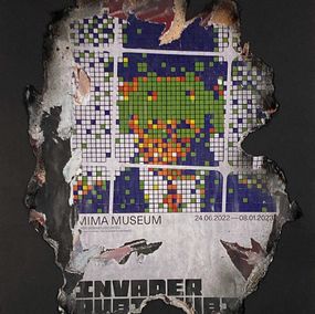 Zeichnungen, Fragment Invader, Lasveguix