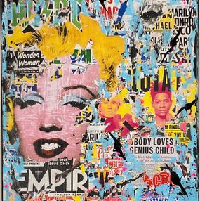 Painting, Urban Pop Marilyn, Lasveguix