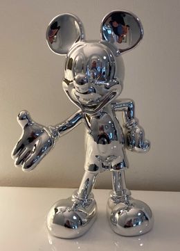Sculpture, Silver Mickey, Enigme09
