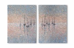 Peinture, Tenderness of the sea morning, Nadin Antoniuk