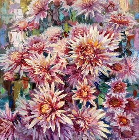 Gemälde, Chrisantemums, Evgeny Chernyakovsky