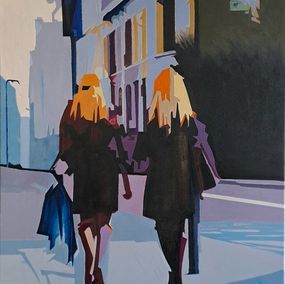 Gemälde, Les passantes, Pierre Wuillaume