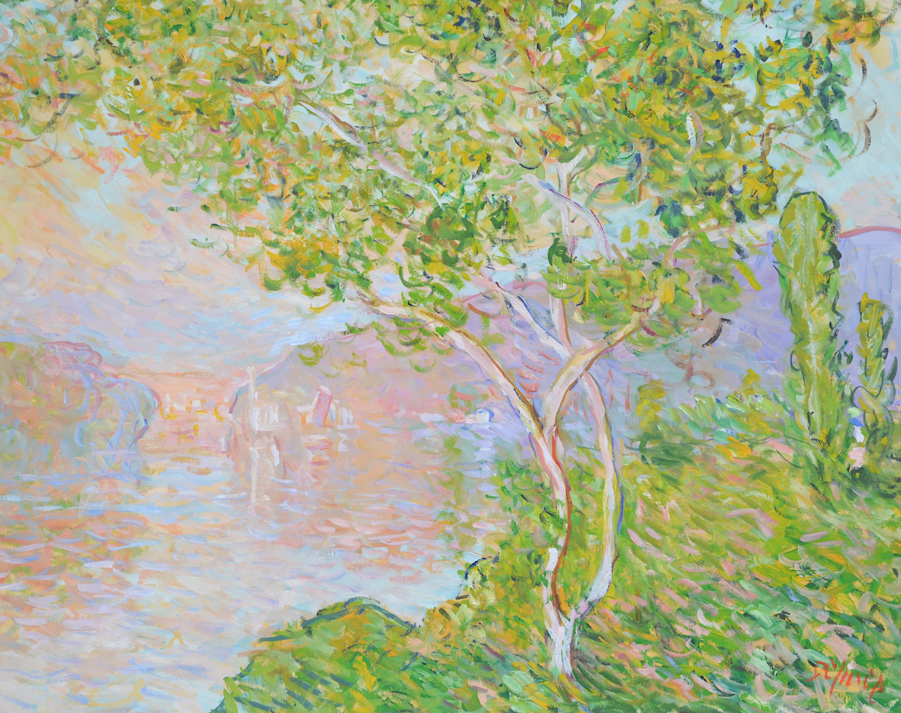 Patrick Marie, Brume sur la Seine N°2 Patrick Marie, Brume sur la Seine N°2