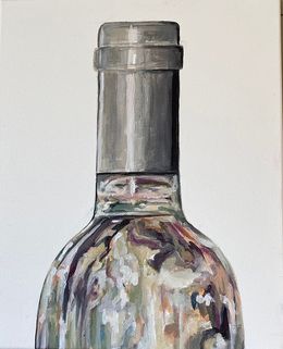 Painting, Rosé Nature, Caroline Godefroy